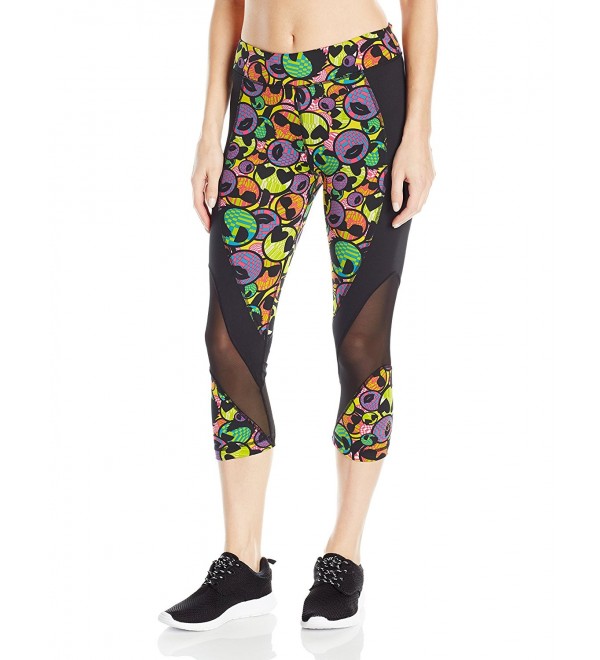 Zumba Womens Zmoji Meshperfect Leggings