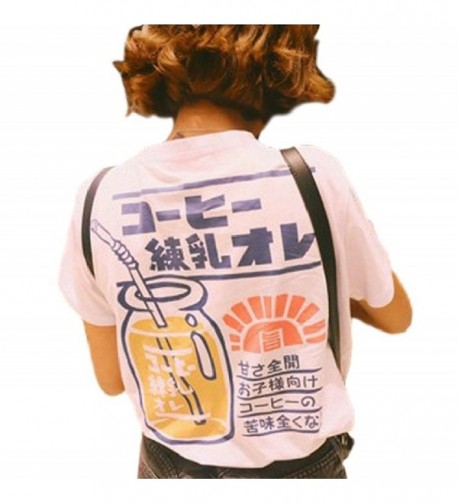 SSJ Japanese Drink Print T shirt