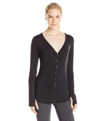 Glyder Womens Divine Henley Shirt