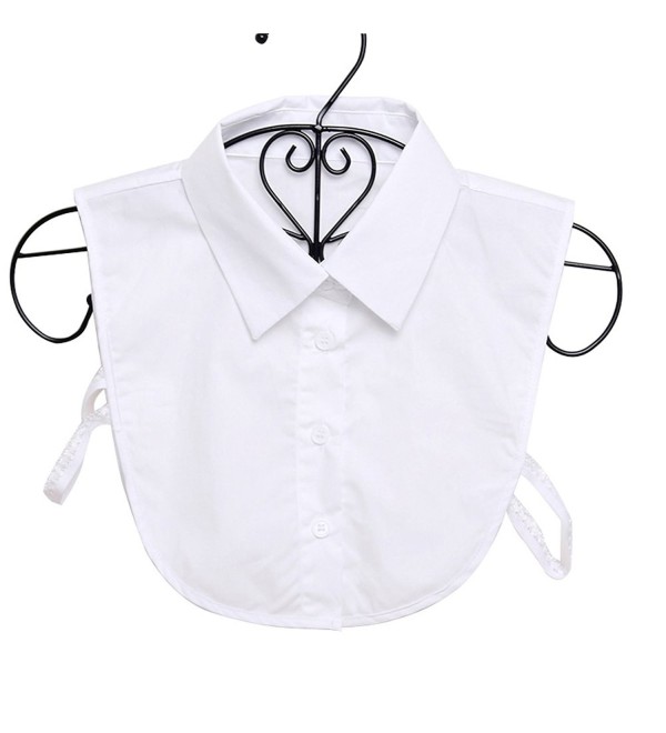 Collar Detachable Polyester Cotton White b Collar Detachable Polyester Cotton White b