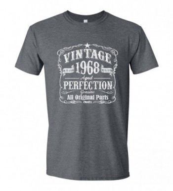 Vintage- Made In 1968- Birthday Gifts For Men- 50th Birthday T-Shirt ...