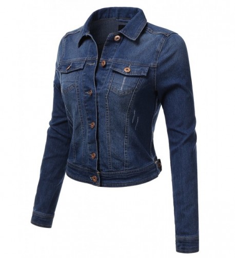 Fashion Women's Denim Jackets Outlet Online