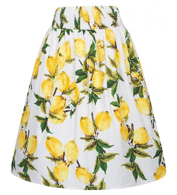 Kate Kasin Skirts Length Yellow