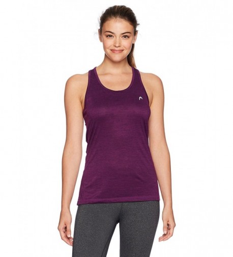 HEAD Womens Purple Heather MEDIUM