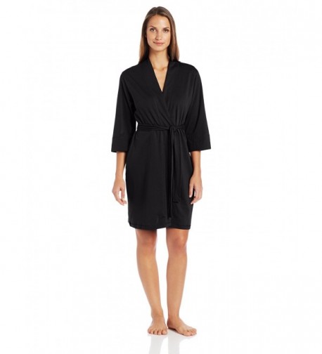 Jockey Womens Robe Black Large