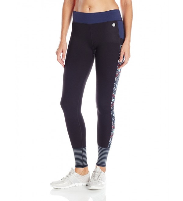 Women's Cameo Legging - Navy/Baltic - CK12LC0O7HP