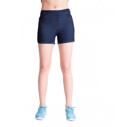 Cozy Blue Dark Short Stretch