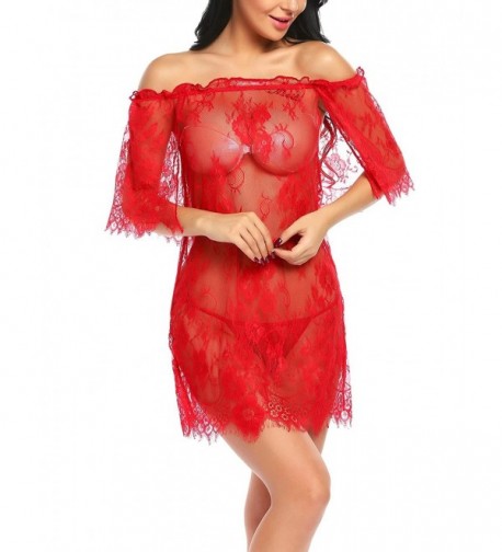 ADOME Lingerie Nightgown Sleepwear Outfit