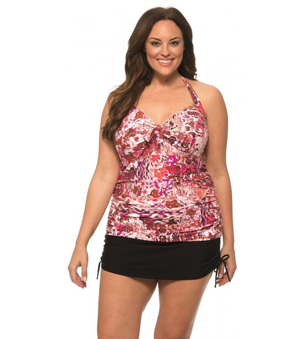 Beach Party Tankini Adjustable Matching