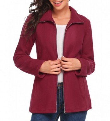 Designer Women's Fleece Coats Online