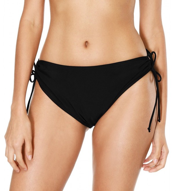 ATTRACO womens solid bikini bottom