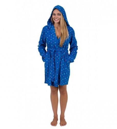 Womens Hoodie Robe Ladies Hooded