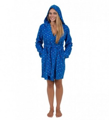 Womens Hoodie Robe Ladies Hooded