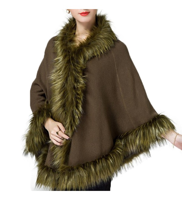 Caracilia Women Blend Poncho Cloak