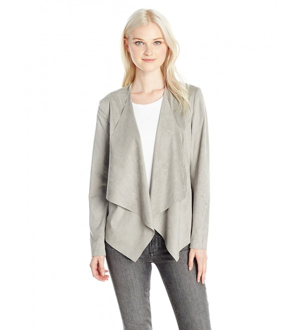 Women's Wrap Jacket - Grey - CB17YHRIM4R