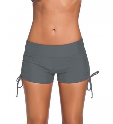 Lalagen Womens Boyleg Bikini Swimsuit
