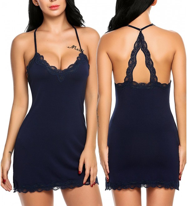 Avidlove Night Sleepwear V Neck Chemise