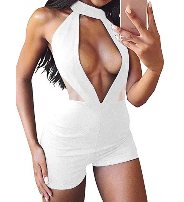 TOB Sleeveless Backless Bodycon Jumpsuit