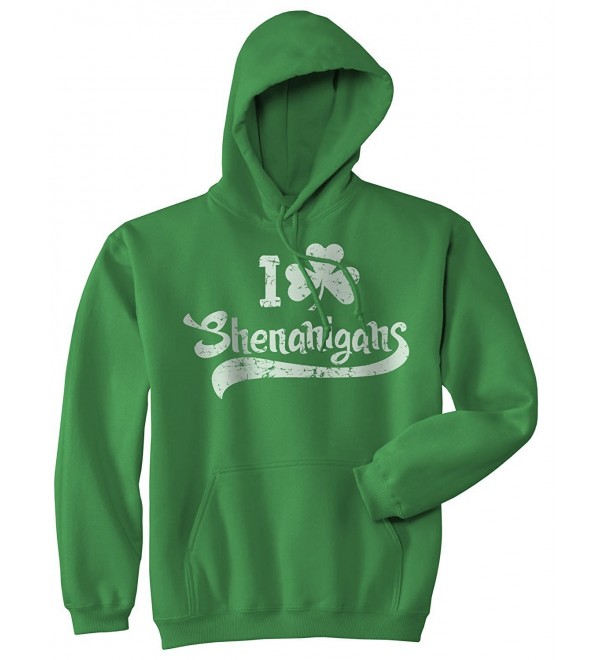 Clover Shenanigans Hoodie Patricks Sweatshirt