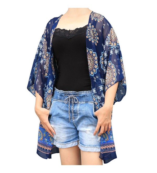 Beach Kimono Floral Cover Up