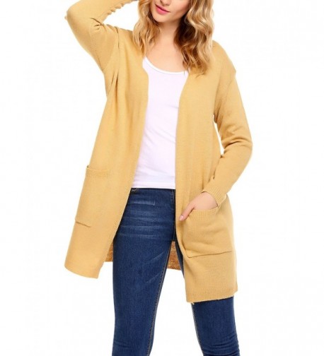 Casual Pockets Sweater Cardigan X Large