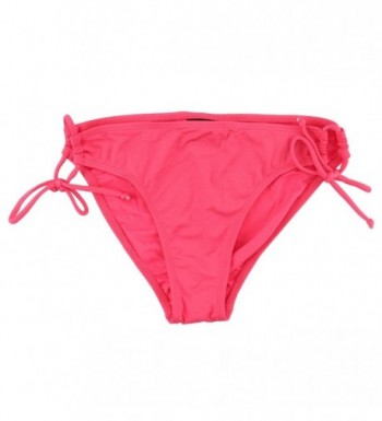 Womens Solid Scoop Bikini Bottom