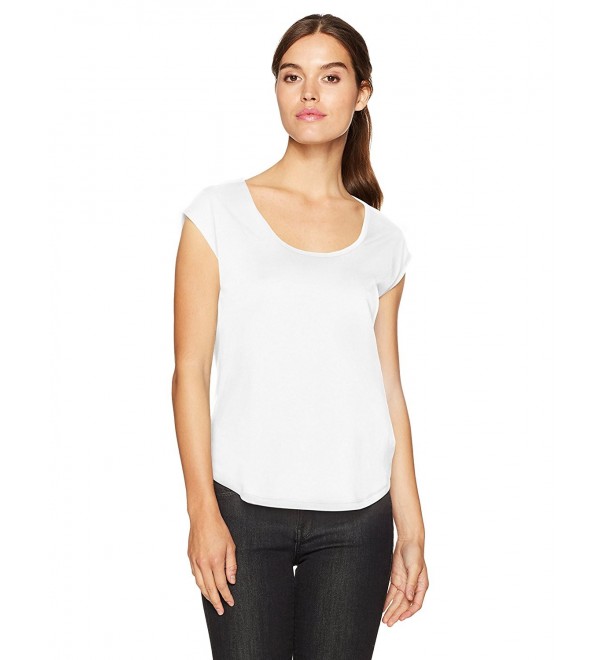 Women's Melrose Scoop T-Shirt - White - CR17YZG7779