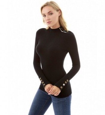 PattyBoutik Womens Sleeve Embellished Sweater