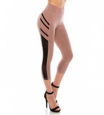 Always Stretch Striped Workout Leggings