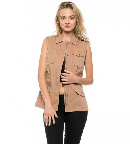 Califul Lightweight Utility Sleeveless Drawstring