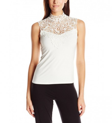 Arianne Cami Top Embroidered Neckline Adjustable