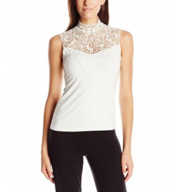 Arianne Cami Top Embroidered Neckline Adjustable