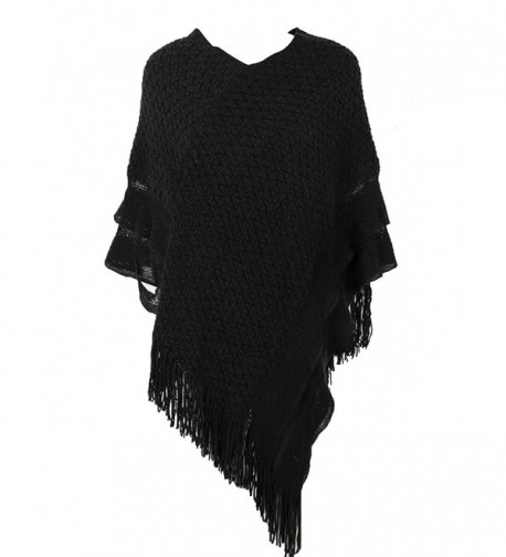 Choies Womens Asymmetric Tassel Detail