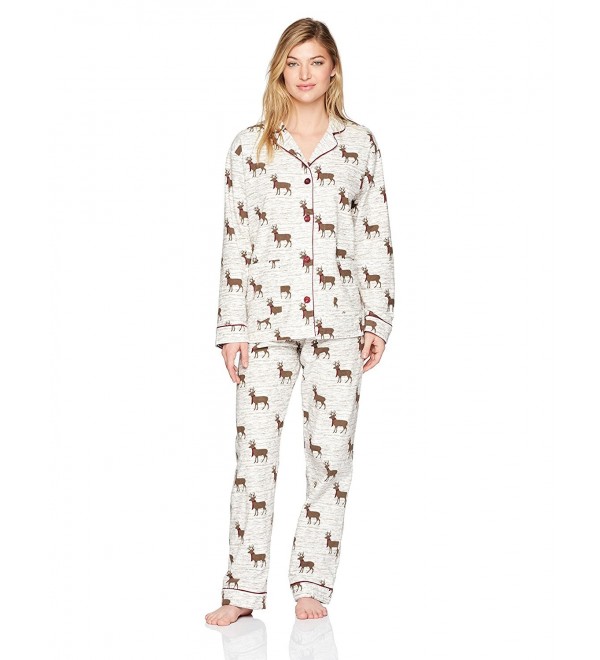 PJ Salvage Womens Flannel Ivory