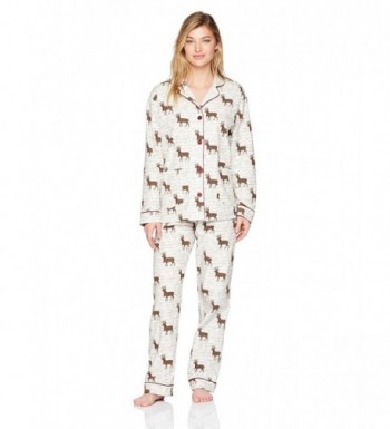 PJ Salvage Womens Flannel Ivory