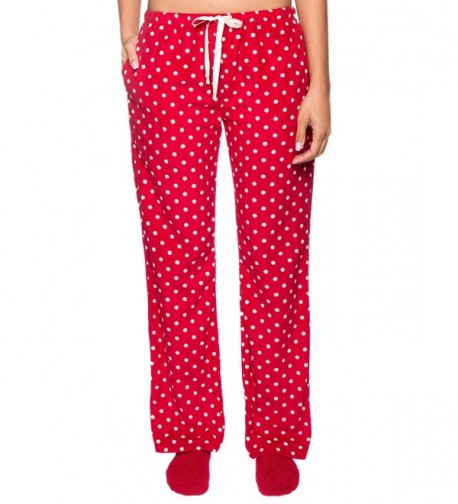 Womens Microfleece Lounge Sleep Pants