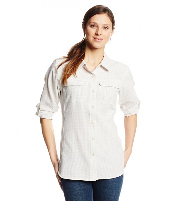 Women's Gill Long Sleeve Shirt - Bone Check - CS11F1H8G5Z