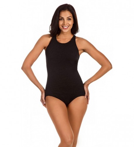 Penbrooke Krinkle Chlorine Proof Maillot Swimsuit