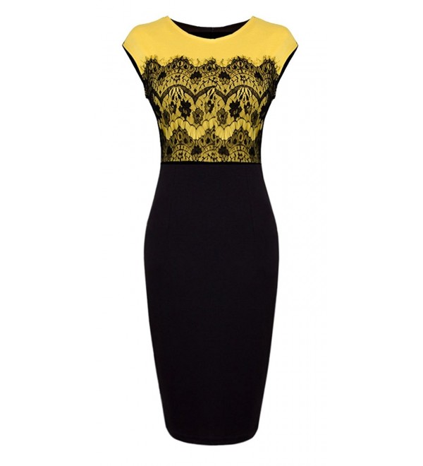 HOMEYEE Voguish Colorblock Splicing Bodycon