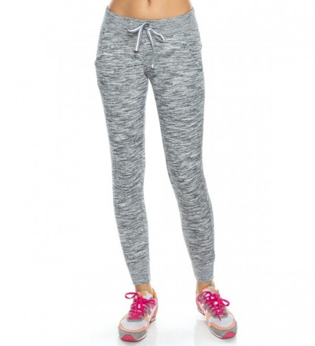 KAYLYN KAYDEN Tapered Sweatpants Charcoal