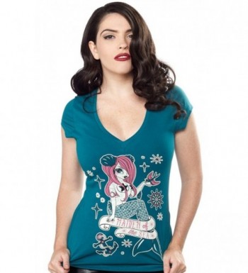 Maiden V Neck Shirt Sourpuss Clothing