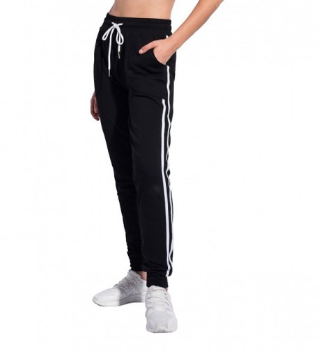 PULI Drawstring Athletic Leggings Sweatpants