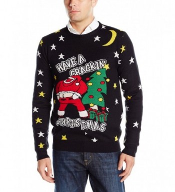 Santas Crackin Christmas Black X Large