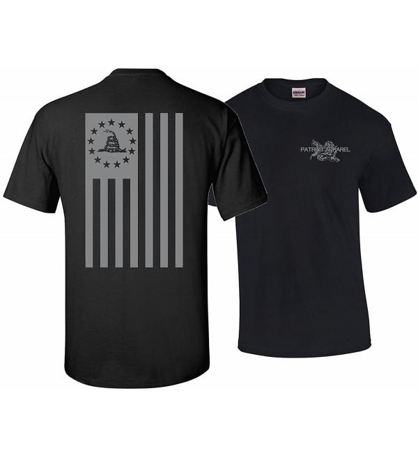 Betsy Ross Flag DTOM T-Shirt - Black - C918069QIWQ