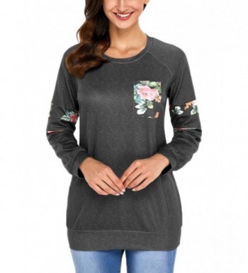 Chvity Lightweight Crewneck Sweatshirt Pullover