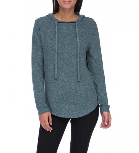 Bobeau MTW7K05C FROSTED TEAL M Cozy Hoodie