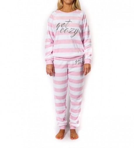 Womens Dots Dreams Fleece Pajama