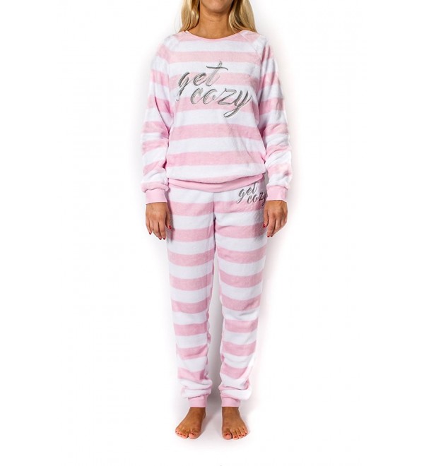 Womens Dots Dreams Fleece Pajama