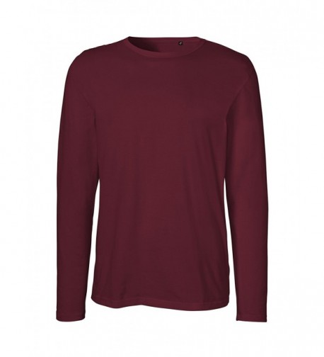 NEUTRAL T shirt Fairtrade certified burgundy