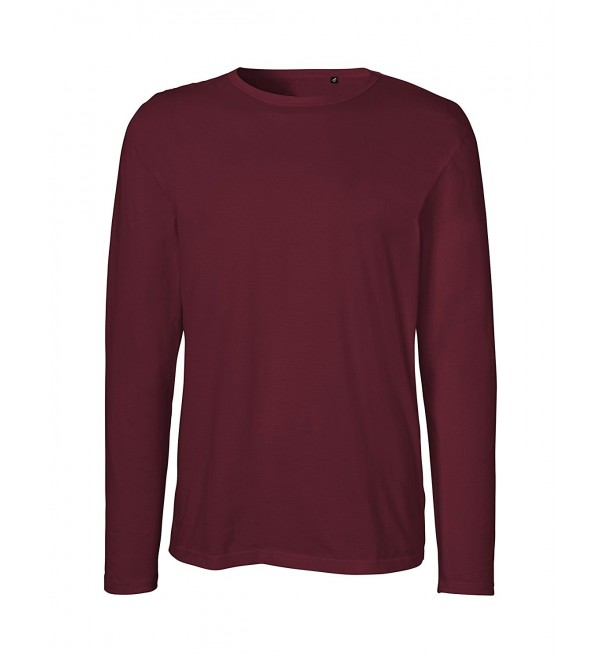 NEUTRAL T shirt Fairtrade certified burgundy